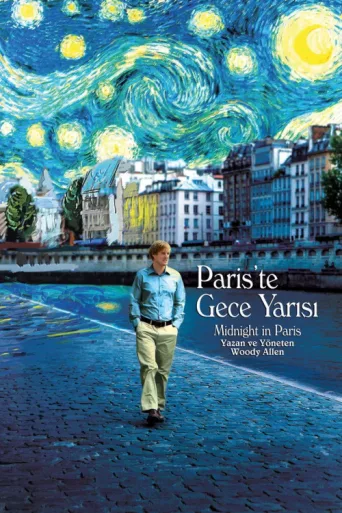 Paris'te Gece Yarısı afişi