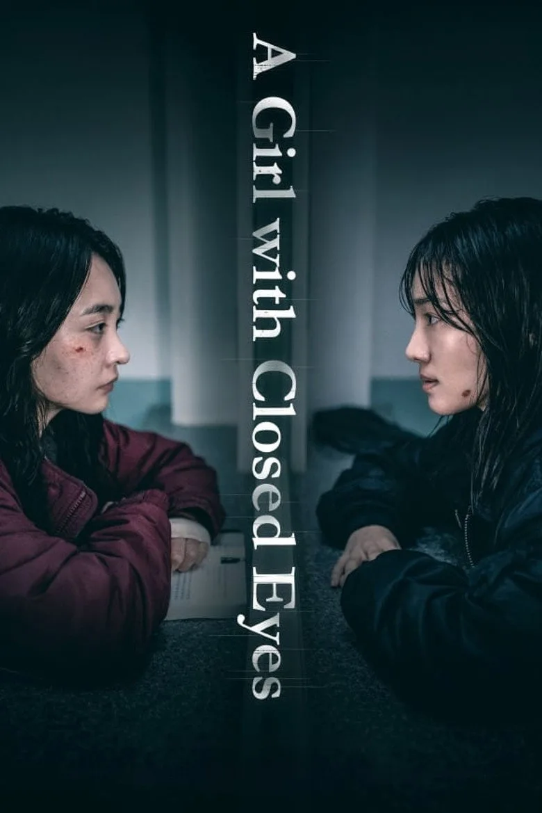 A Girl with Closed Eyes poster