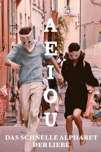 ملصق A E I O U – Das schnelle Alphabet der Liebe