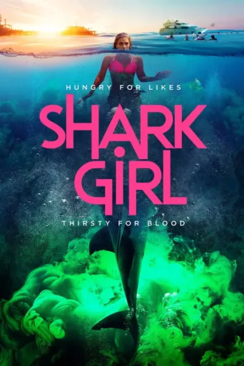 ملصق Shark Girl