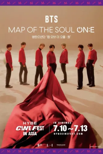 Póster de BTS MAP OF THE SOUL ON:E