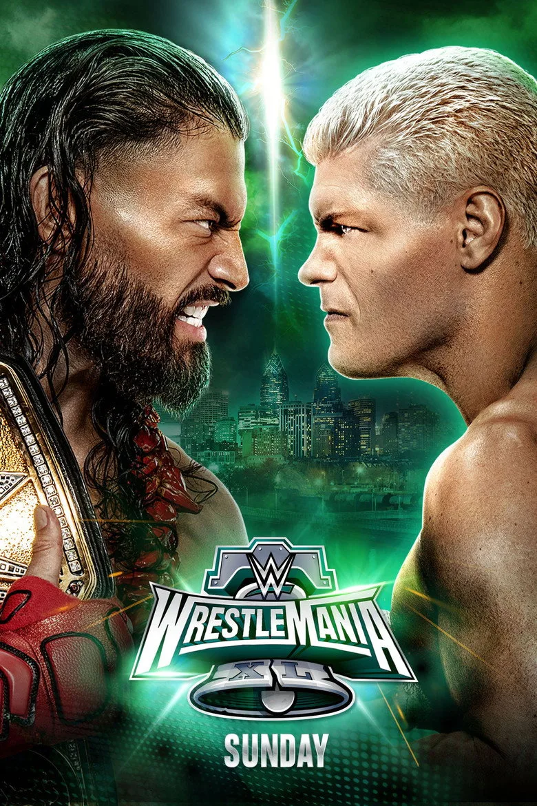постер WrestleMania XL Sunday
