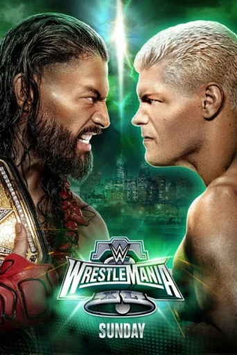 Poster for WrestleMania XL Sunday