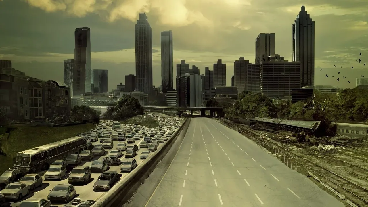 خلفية لـ The Walking Dead