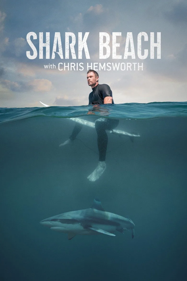 Shark Beach with Chris Hemsworth posteri