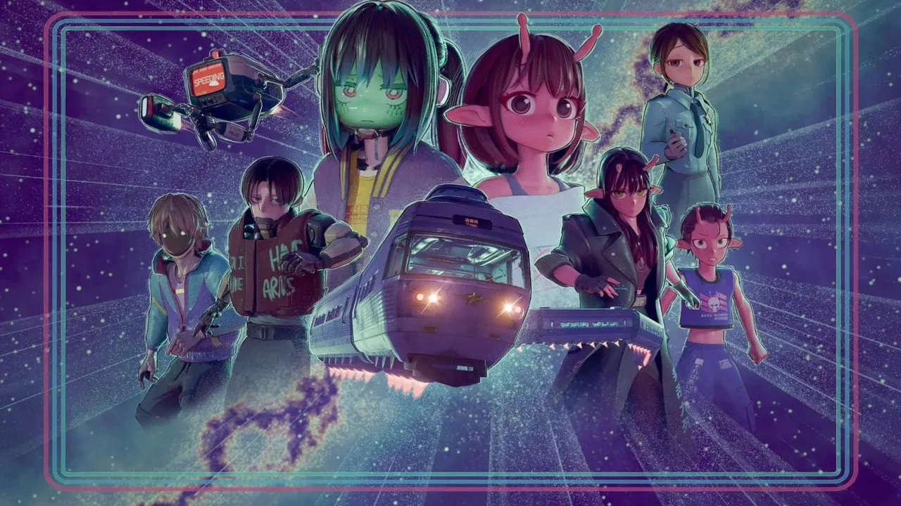 Milky☆Subway: The Galactic Limited Express için arka plan görseli