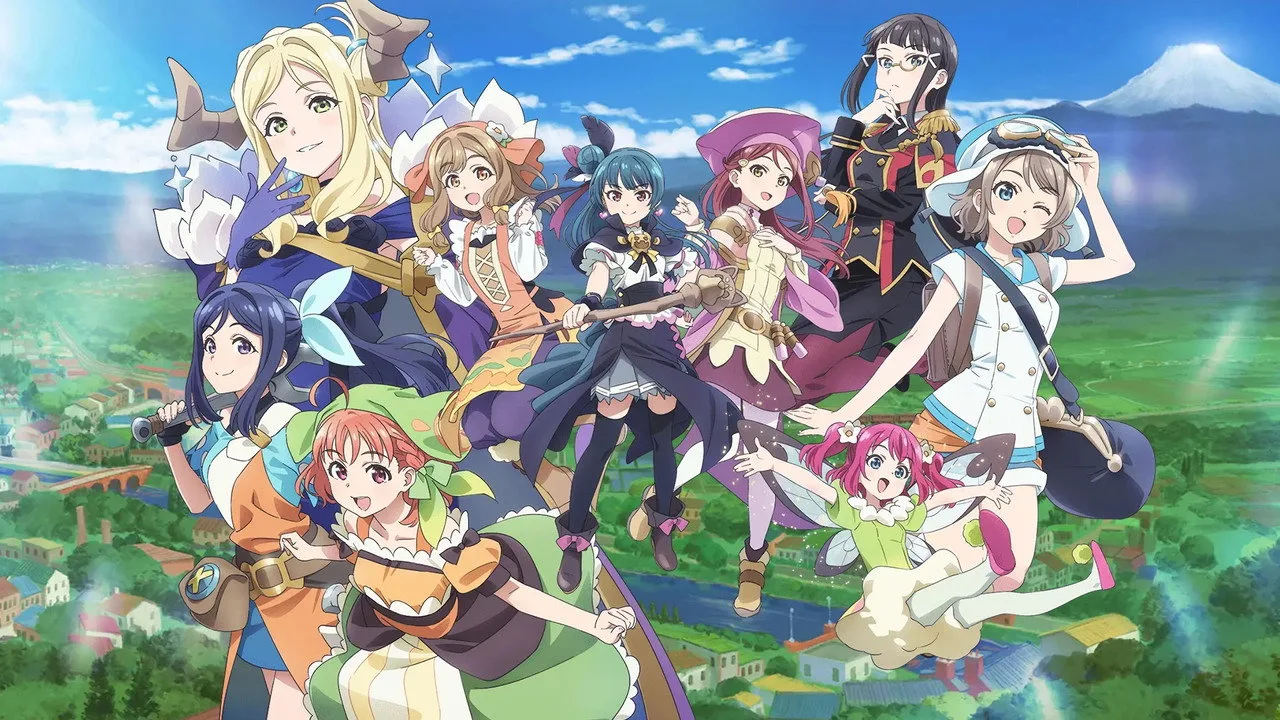 YOHANE THE PARHELION -SUNSHINE in the MIRROR için arka plan görseli