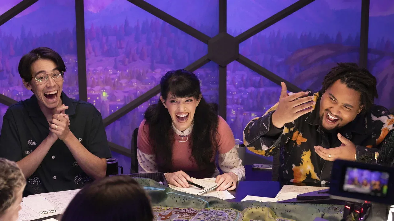 خلفية لـ Dimension 20's Adventuring Party