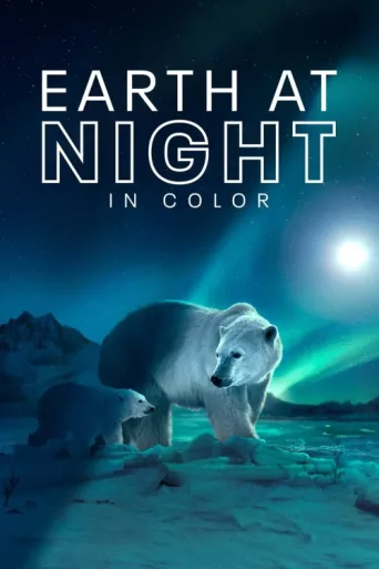 Постер Earth at Night in Colour