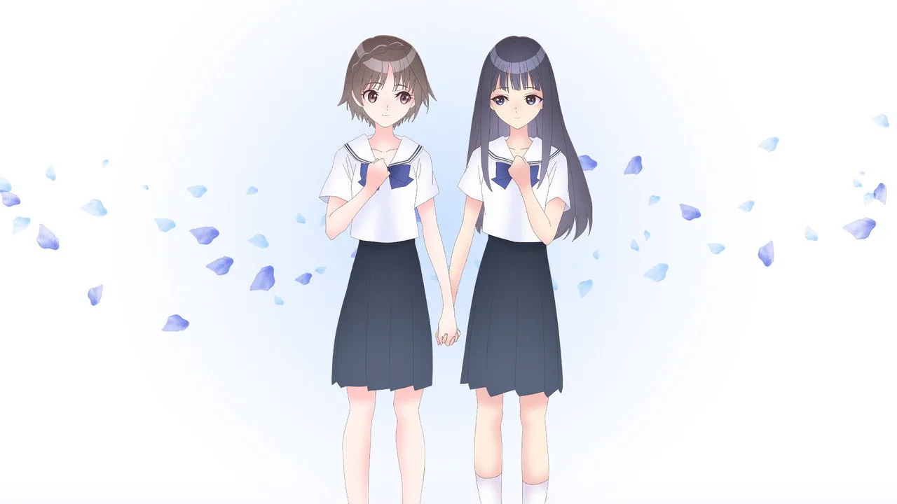 خلفية لـ Blue Reflection Ray