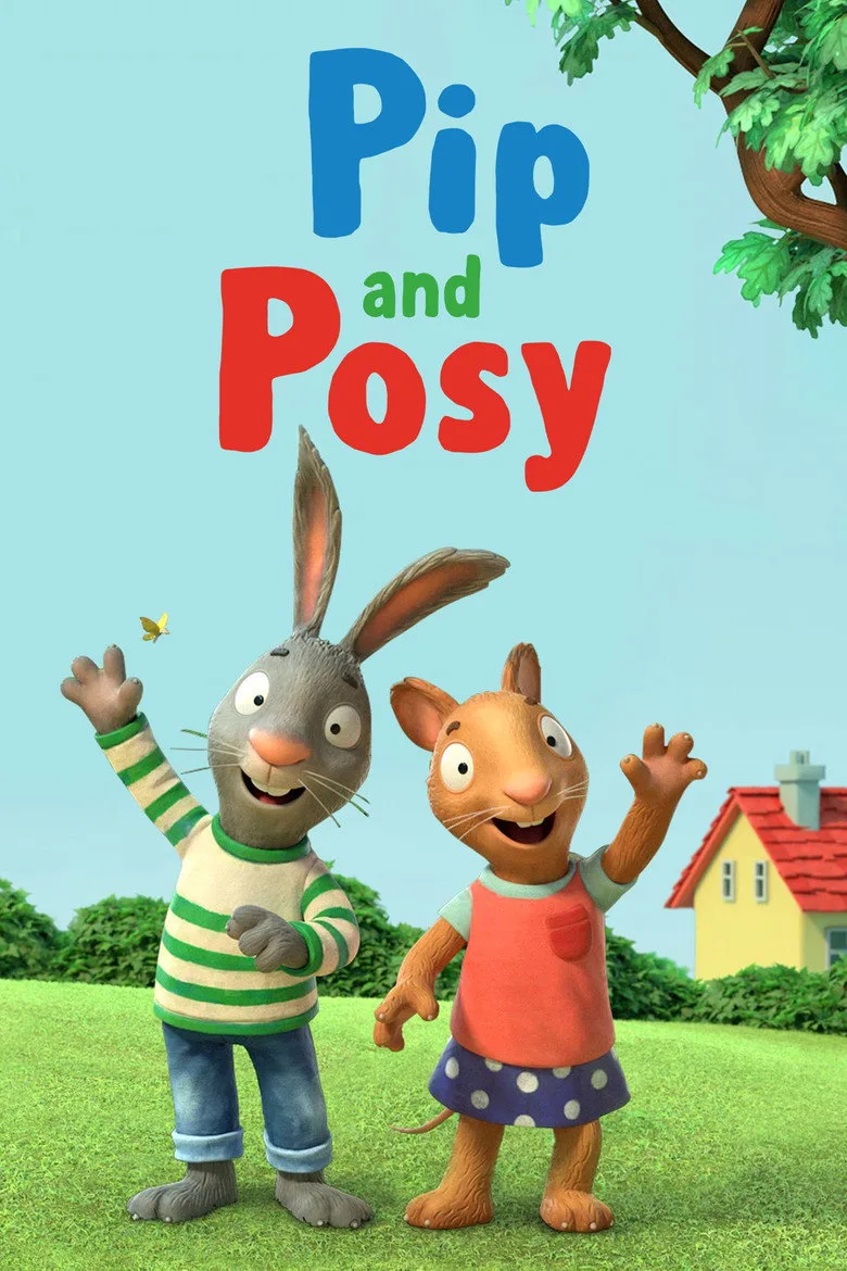 ملصق Pip and Posy