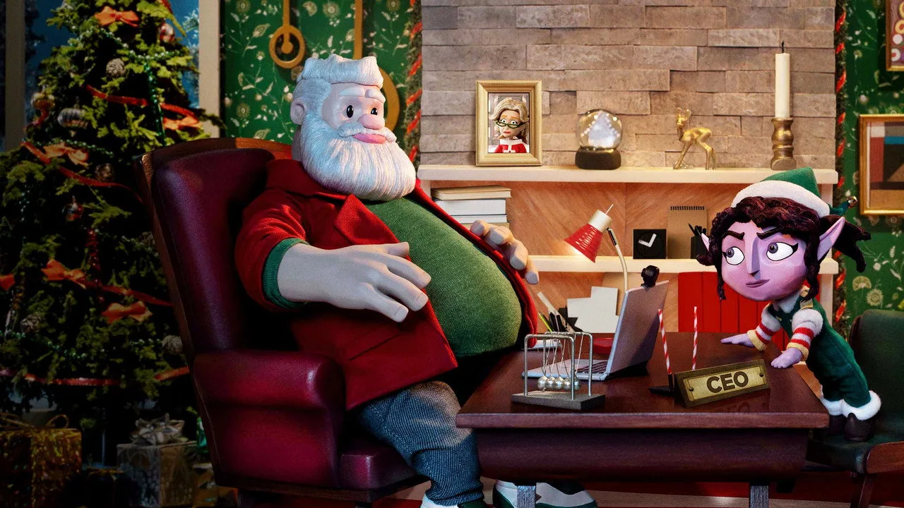 Фоновое изображение для Santa Inc.