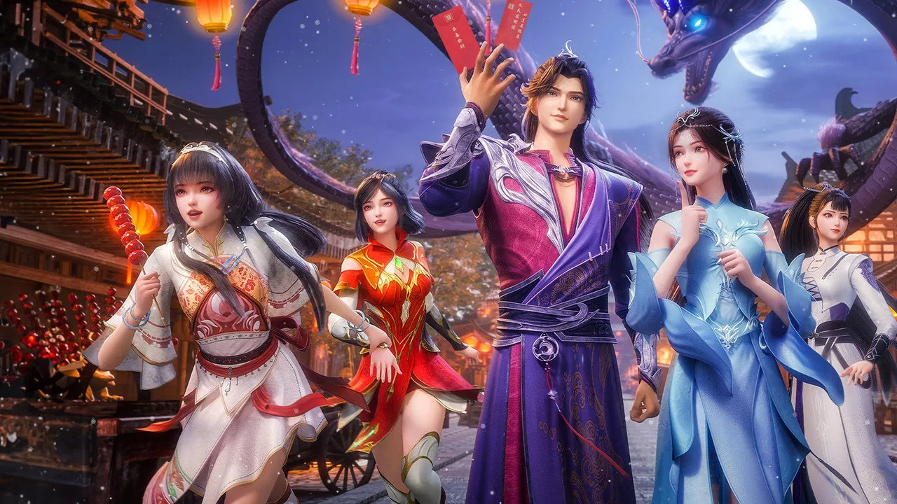 خلفية لـ Glorious Revenge of Ye Feng