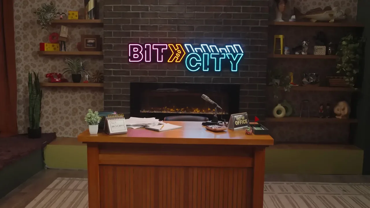 خلفية لـ Bit City