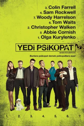Póster de Yedi Psikopat