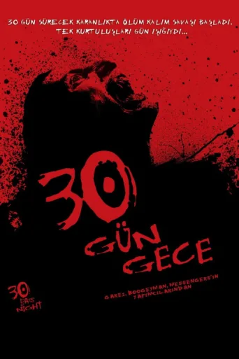 Póster de 30 Gün Gece
