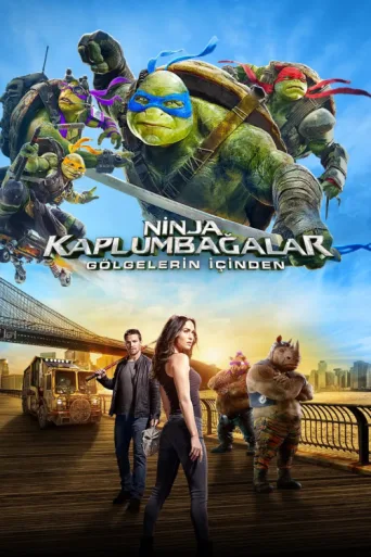 Poster for Ninja Kaplumbağalar: Gölgelerin İçinden