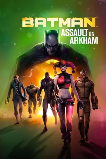Póster de Batman: Arkham'a Saldırı