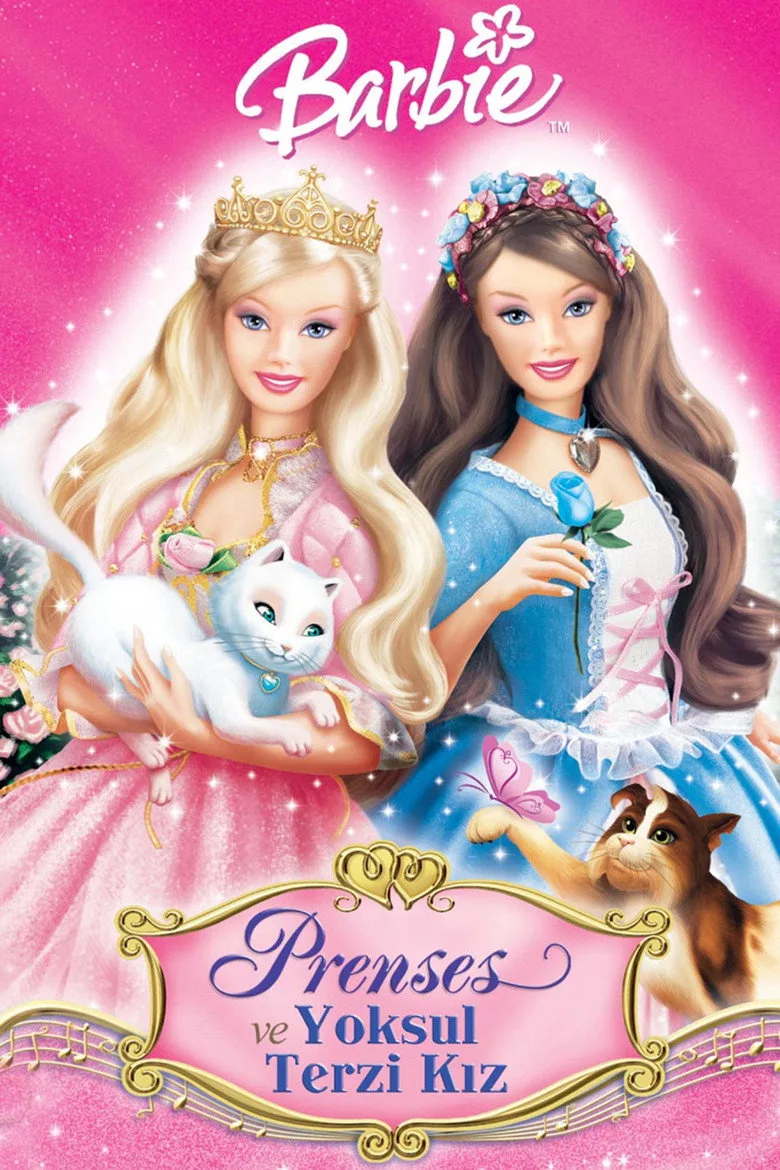 póster de Barbie Prenses ve Yoksul Terzi Kız