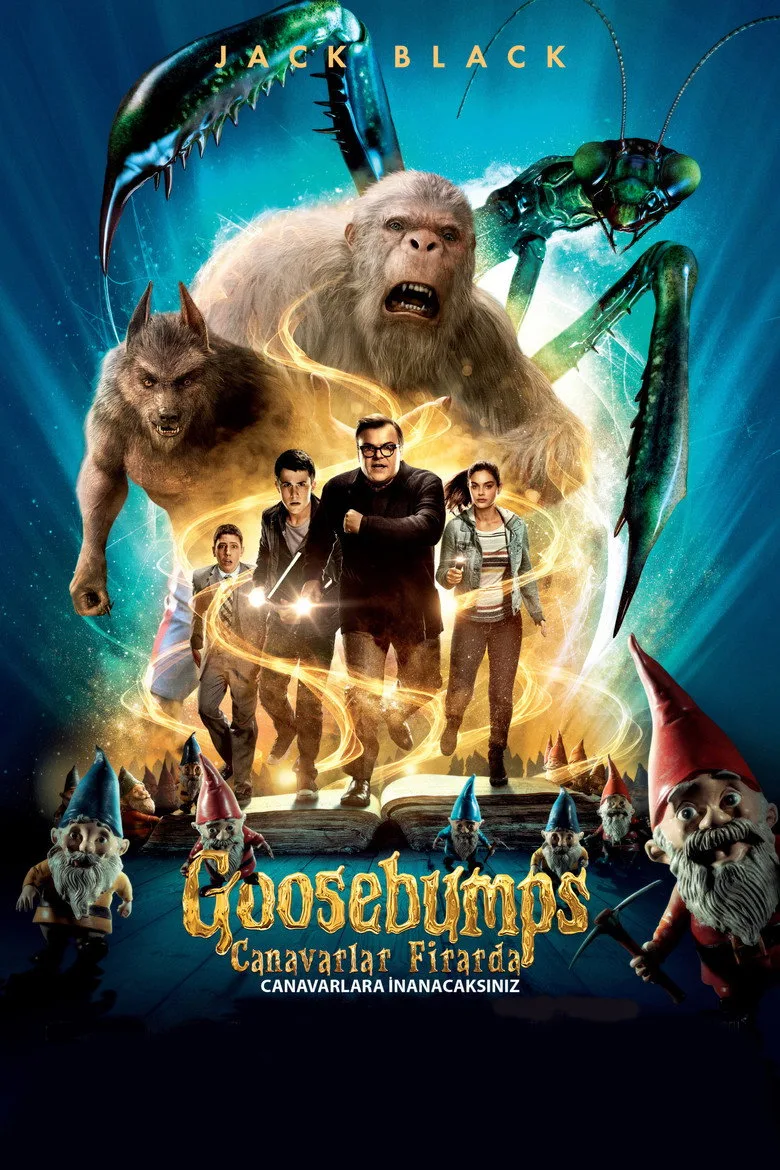 Goosebumps: Canavarlar Firarda poster