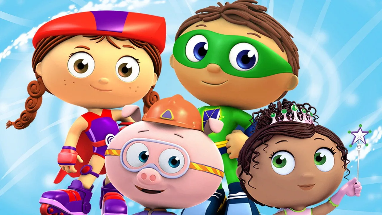 Backdrop for Super Why!