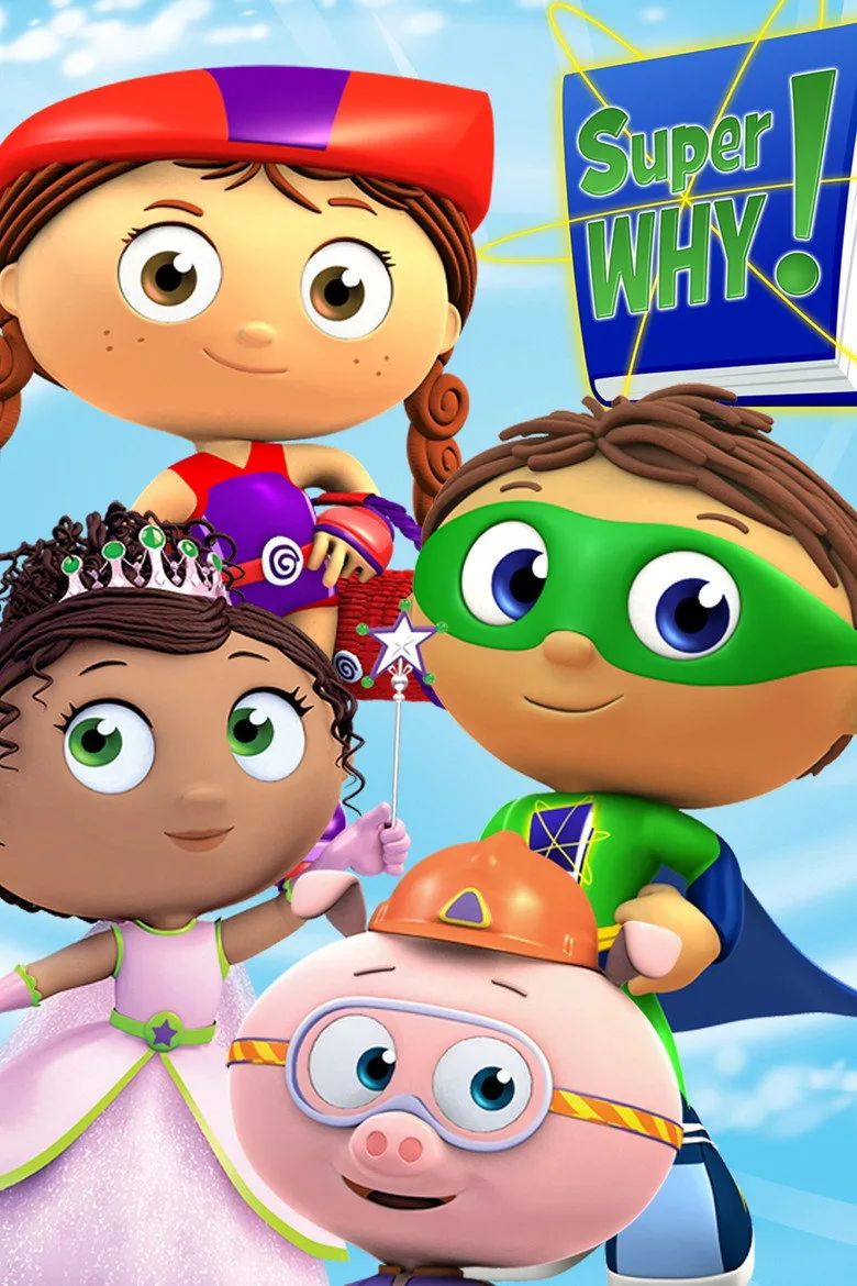 ملصق Super Why!