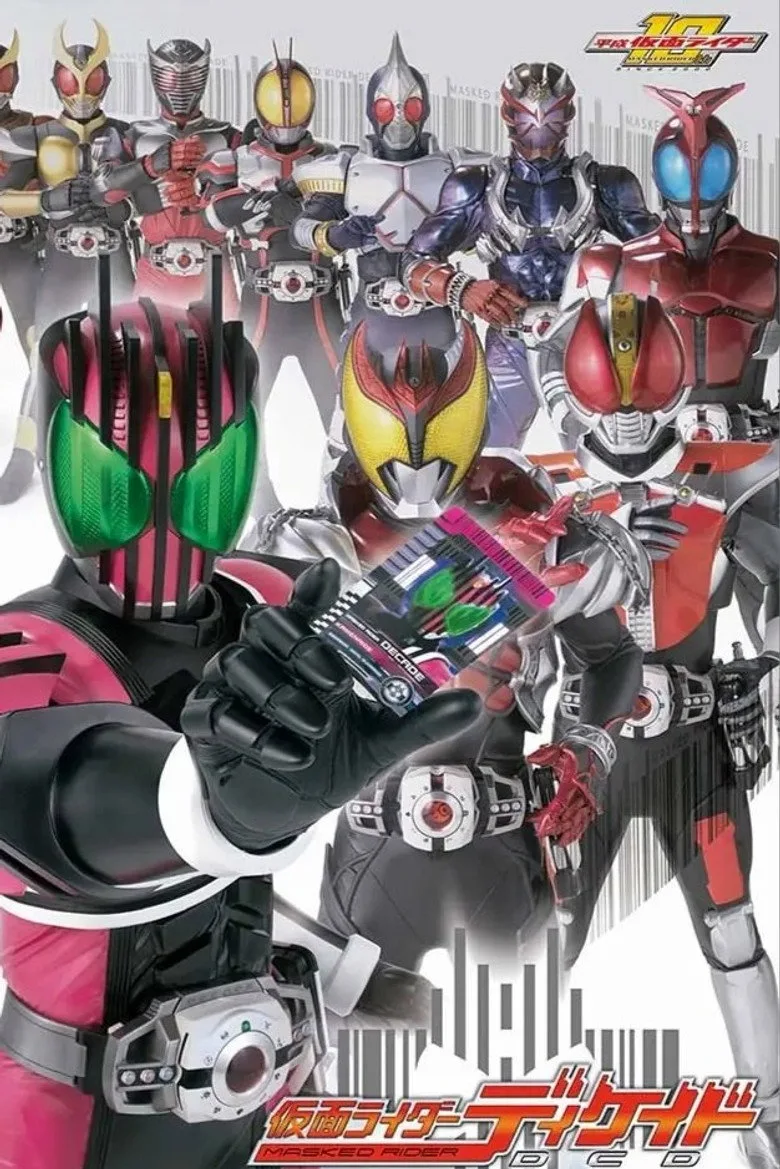 póster de Masked Rider DCD