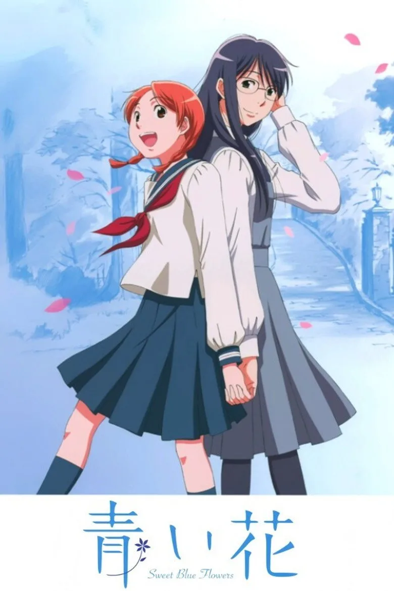 póster de Sweet Blue Flowers