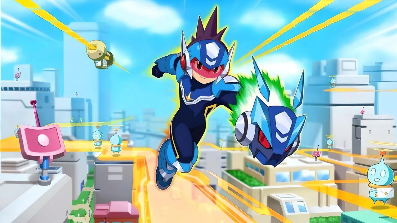 Фоновое изображение для Mega Man Star Force