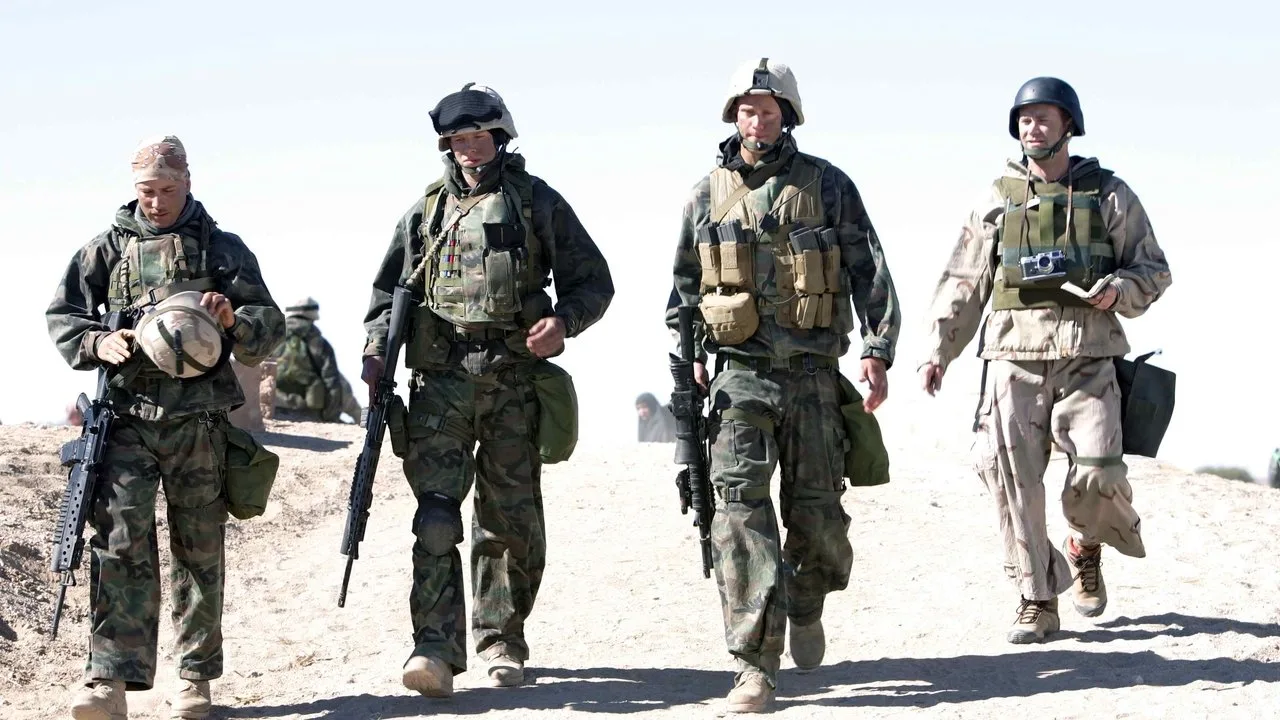 Backdrop for Generation Kill