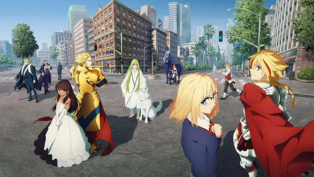 خلفية لـ Fate/strange Fake