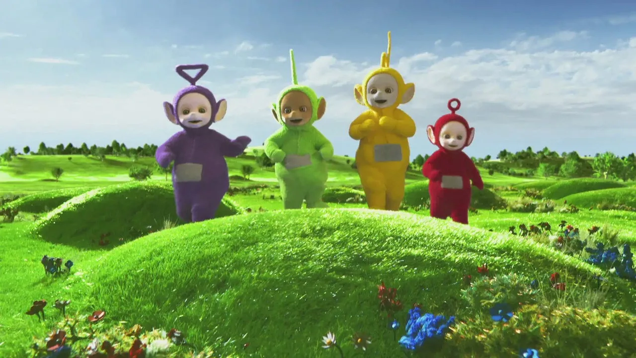 خلفية لـ Teletubbies