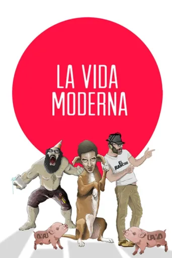 La vida moderna afişi