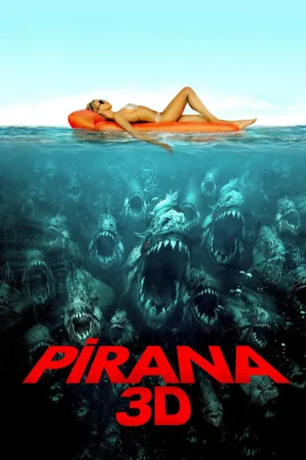 ملصق Piranha 3D