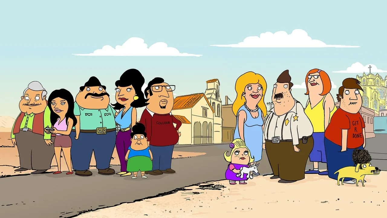 خلفية لـ Bordertown