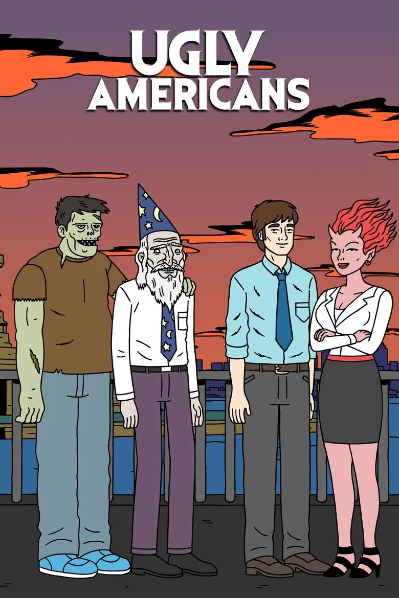póster de Ugly Americans