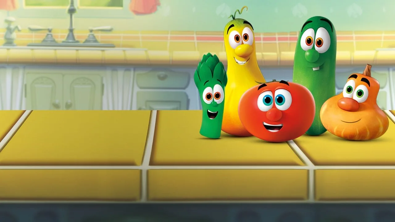 VeggieTales: Evde için arka plan görseli