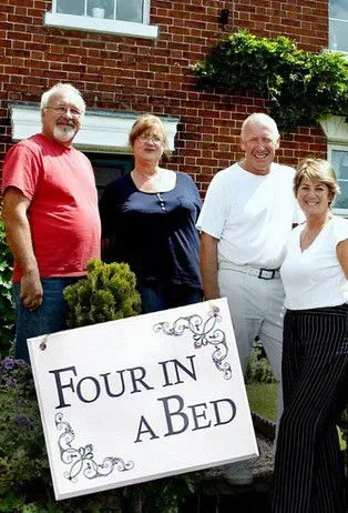 Постер Four in a Bed