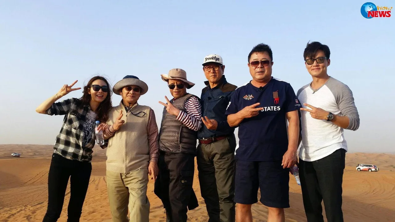 Grandpas Over Flowers için arka plan görseli
