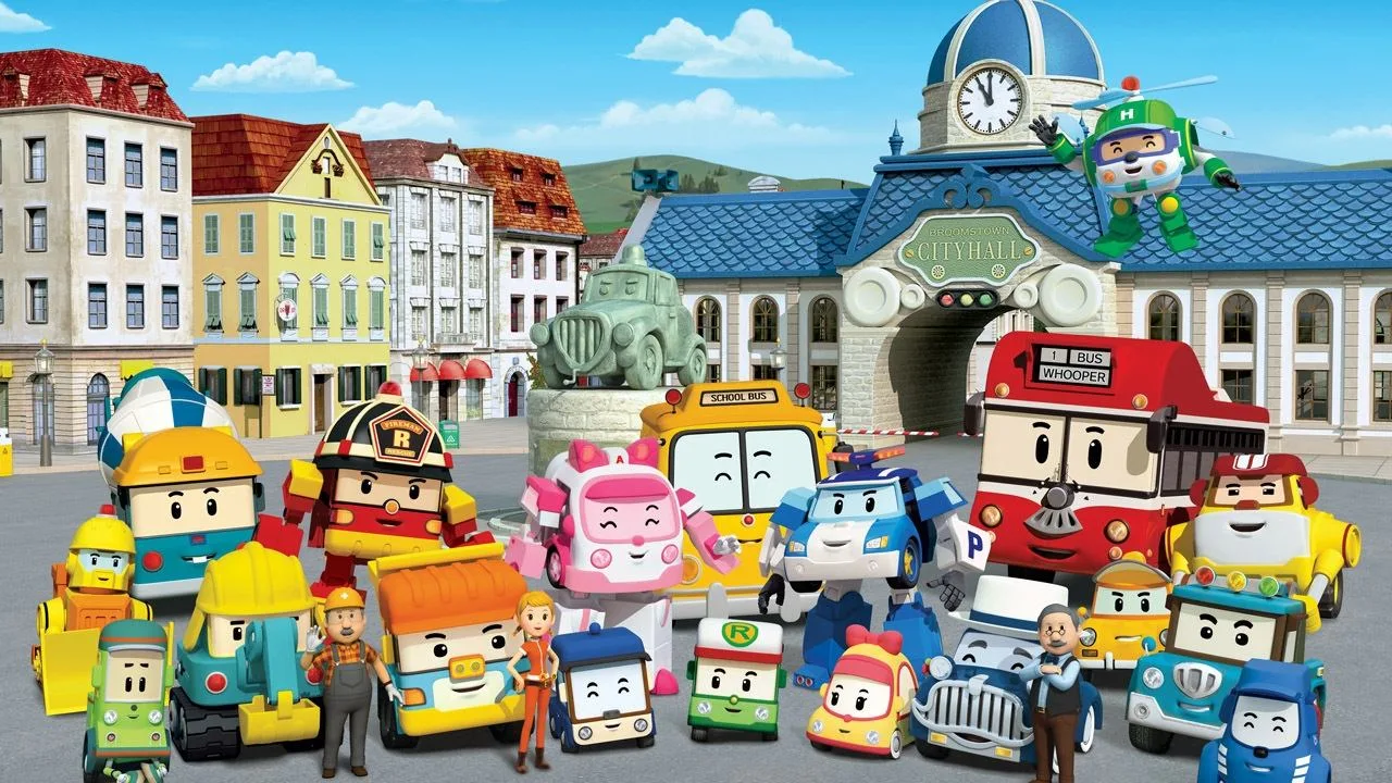 Robocar Poli için arka plan görseli