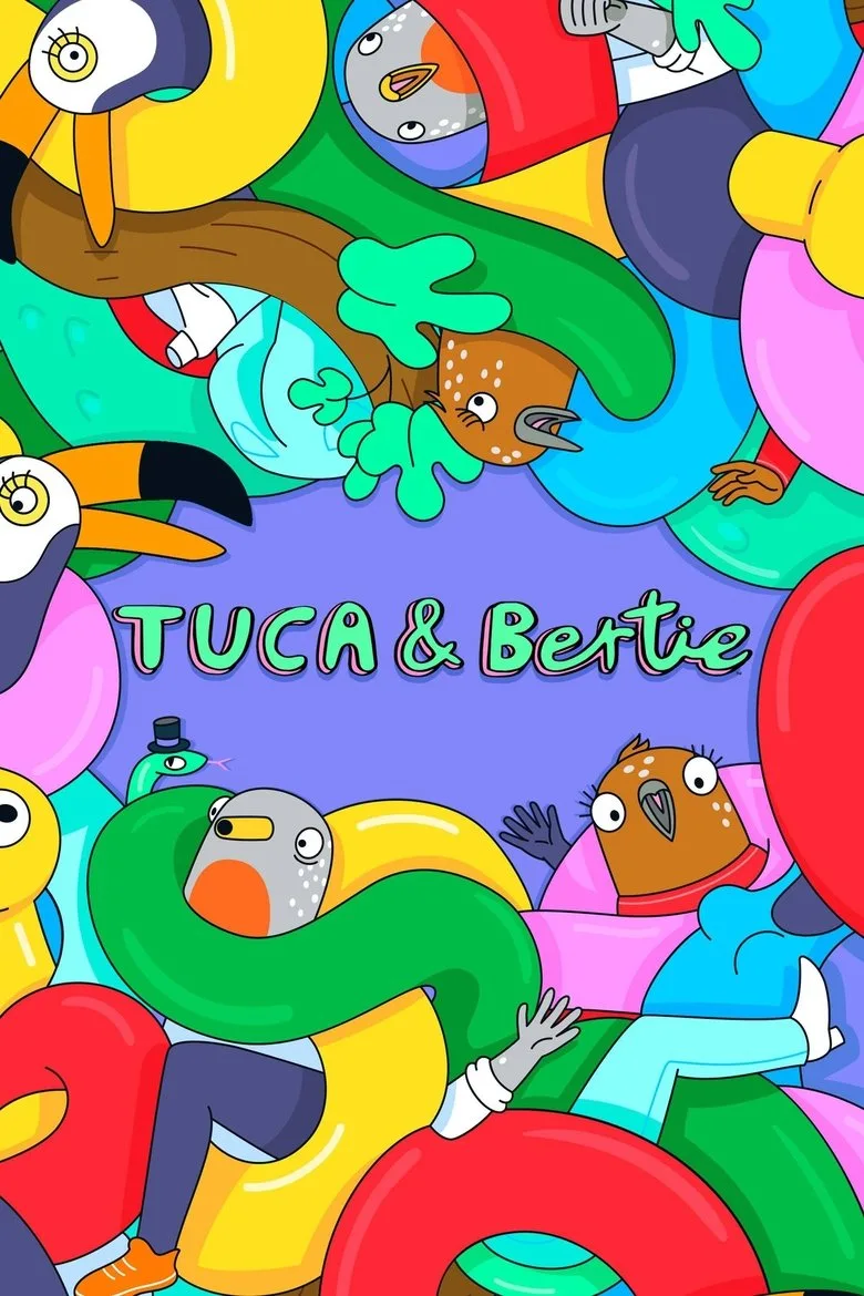 ملصق Tuca & Bertie