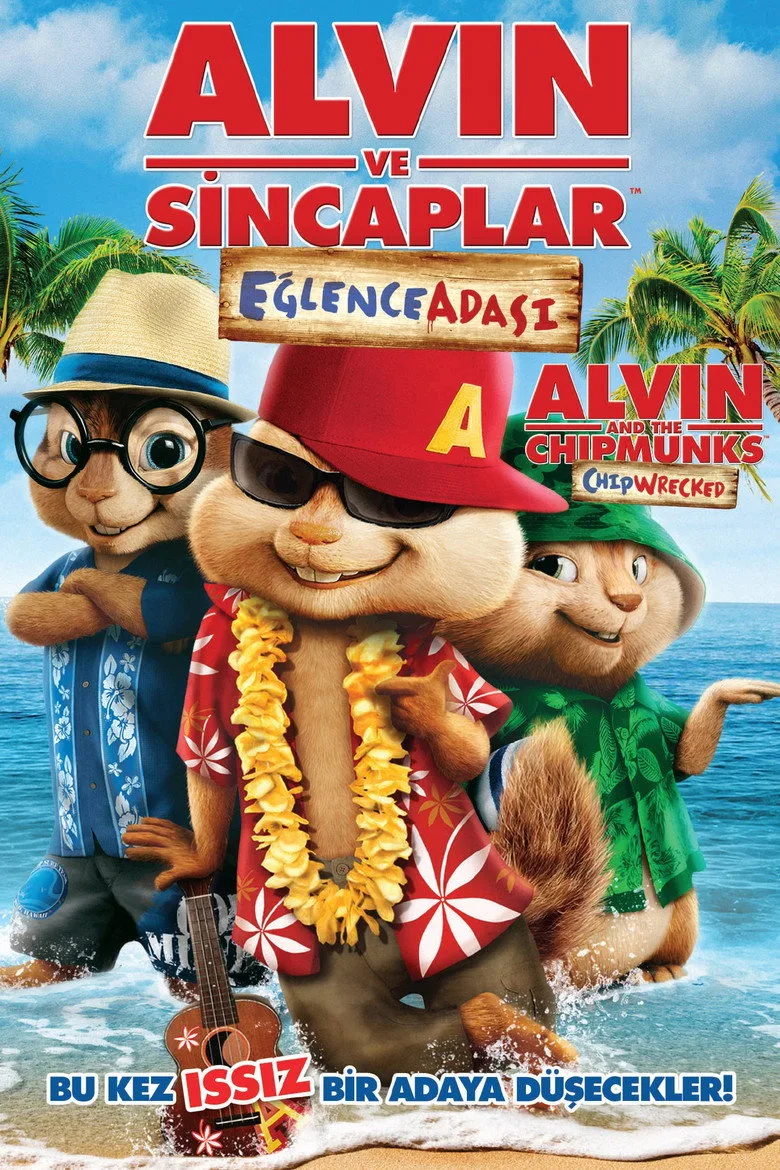 póster de Alvin ve Sincaplar: Eğlence Adası