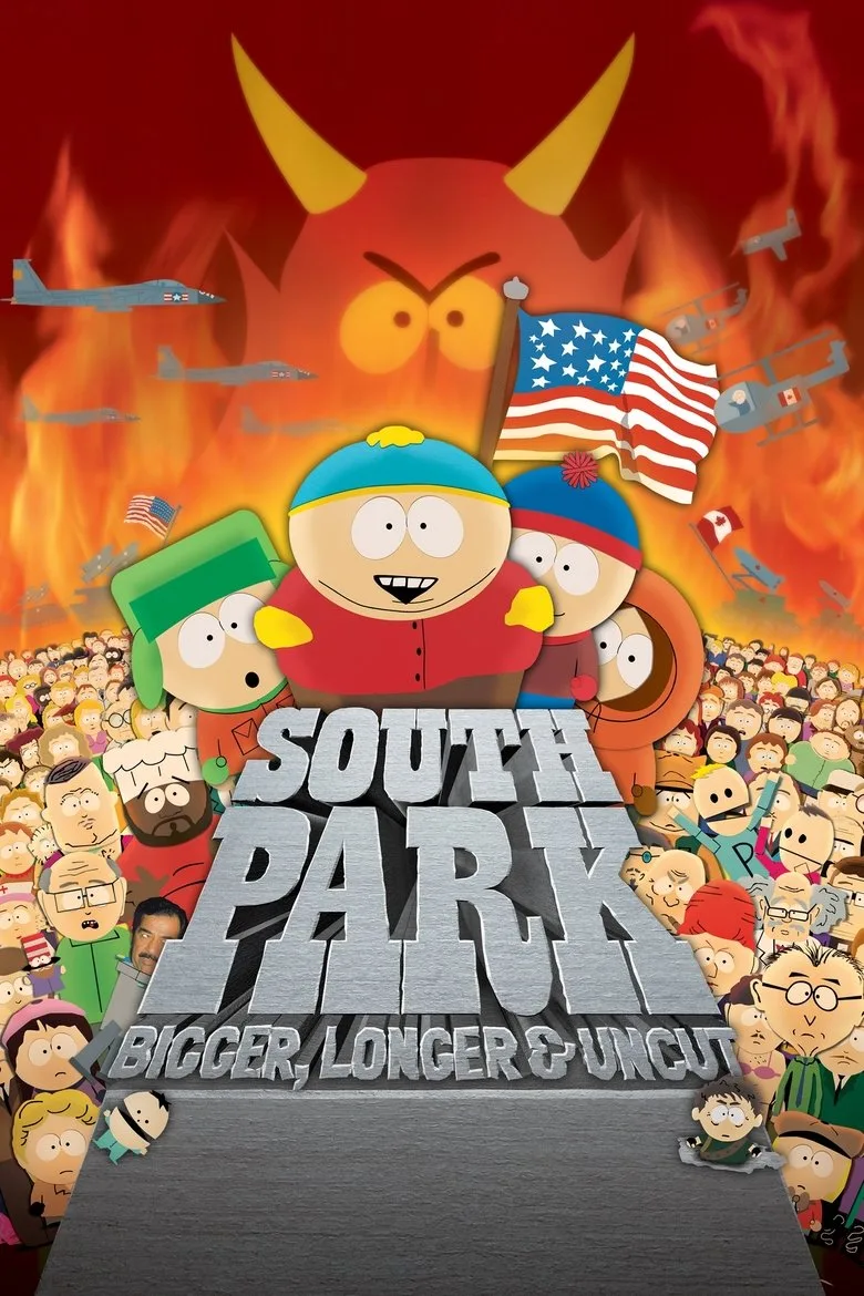South Park: Bigger, Longer & Uncut posteri
