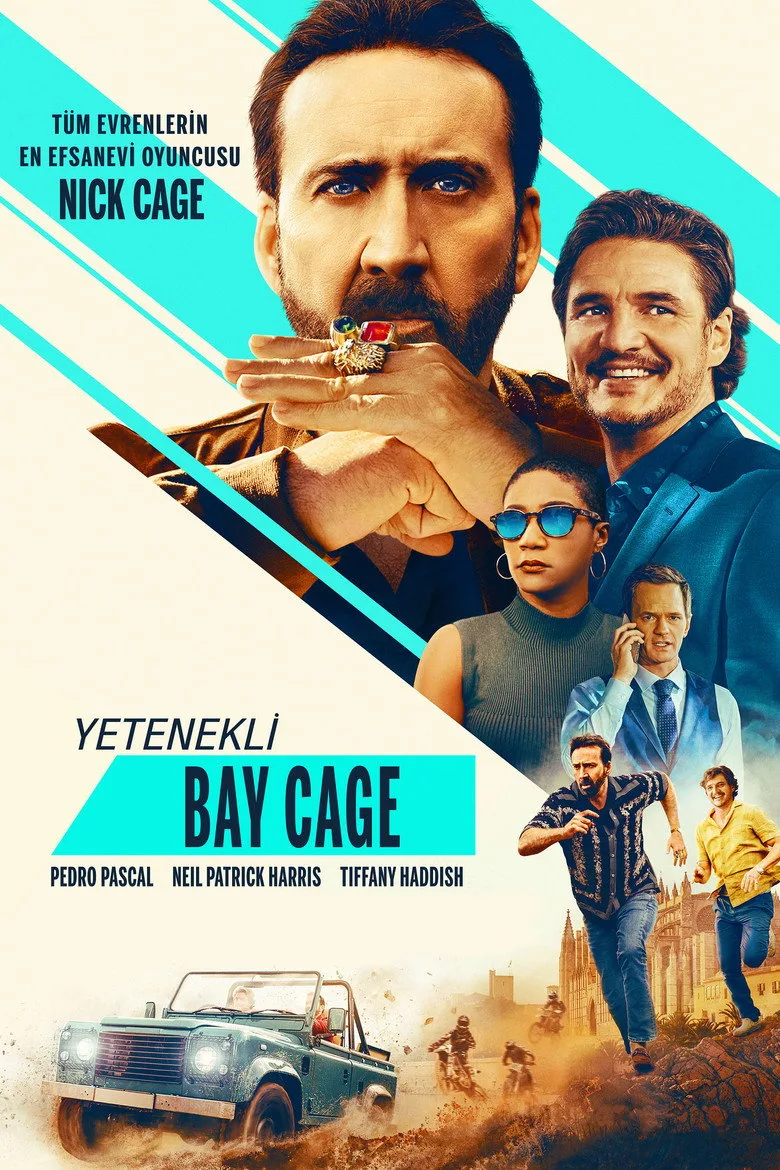 póster de Yetenekli Bay Cage