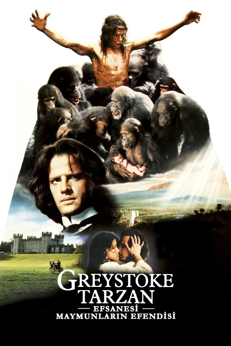 постер Greystoke: Tarzan Efsanesi, Maymunların Efendisi