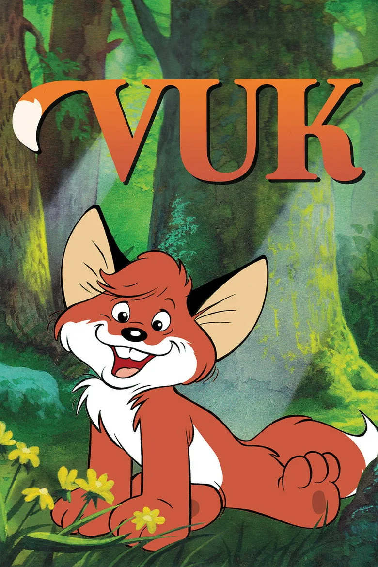 ملصق VUK Küçük Tilki