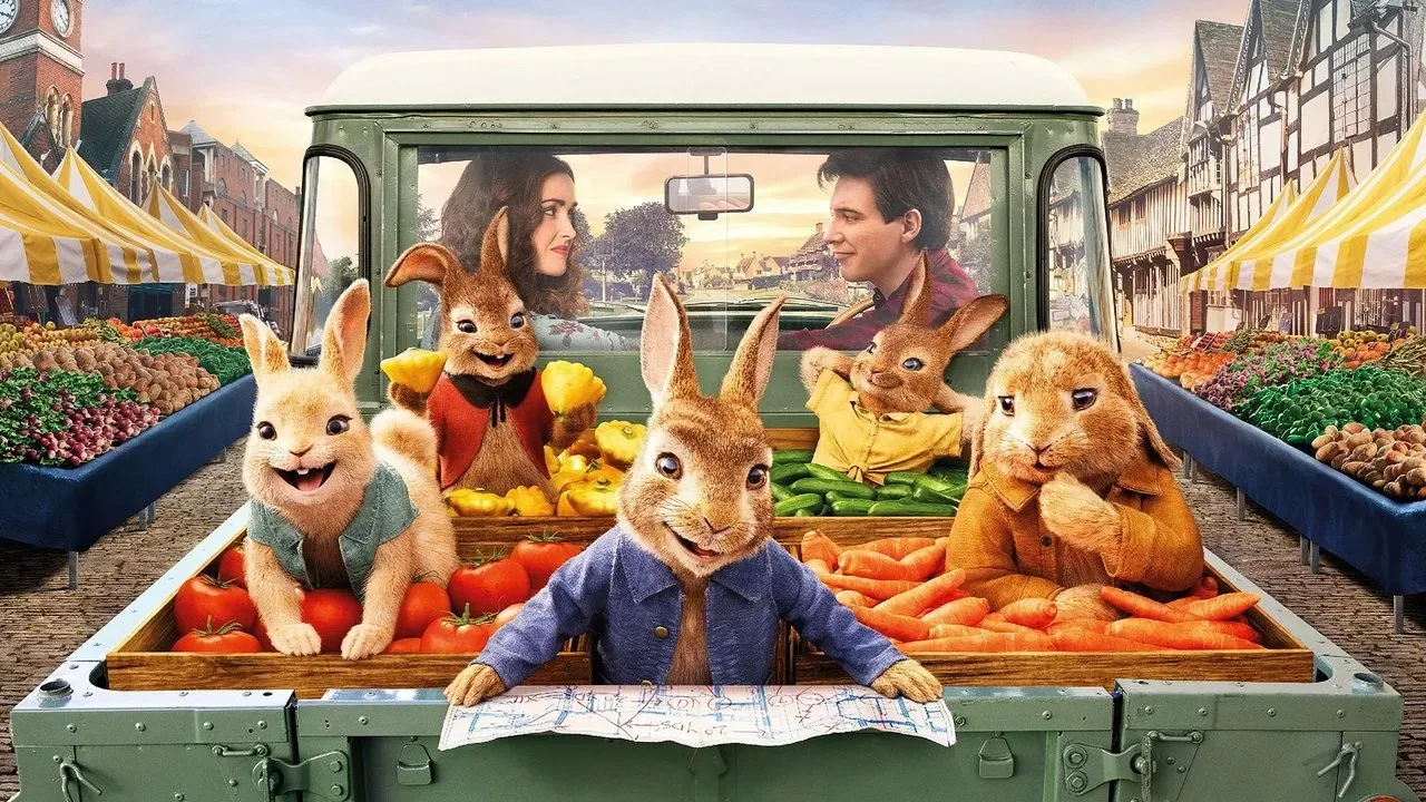 خلفية لـ Tavşan Peter: Kaçak Tavşan
