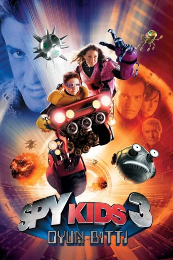 Постер Spy kids 3: Oyun Bitti