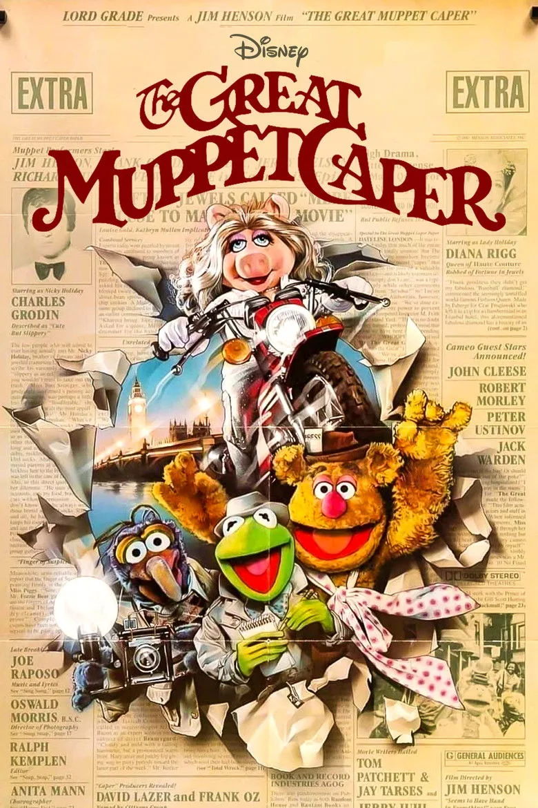 The Great Muppet Caper posteri
