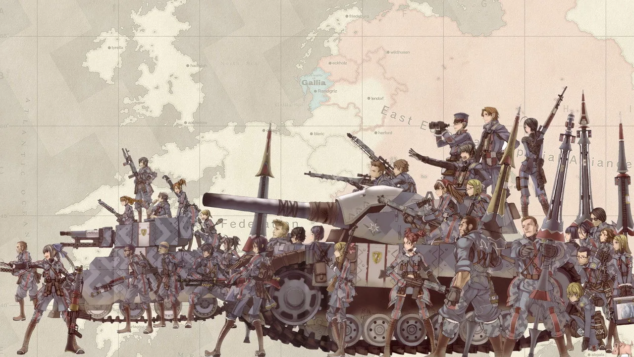 Фоновое изображение для Valkyria Chronicles